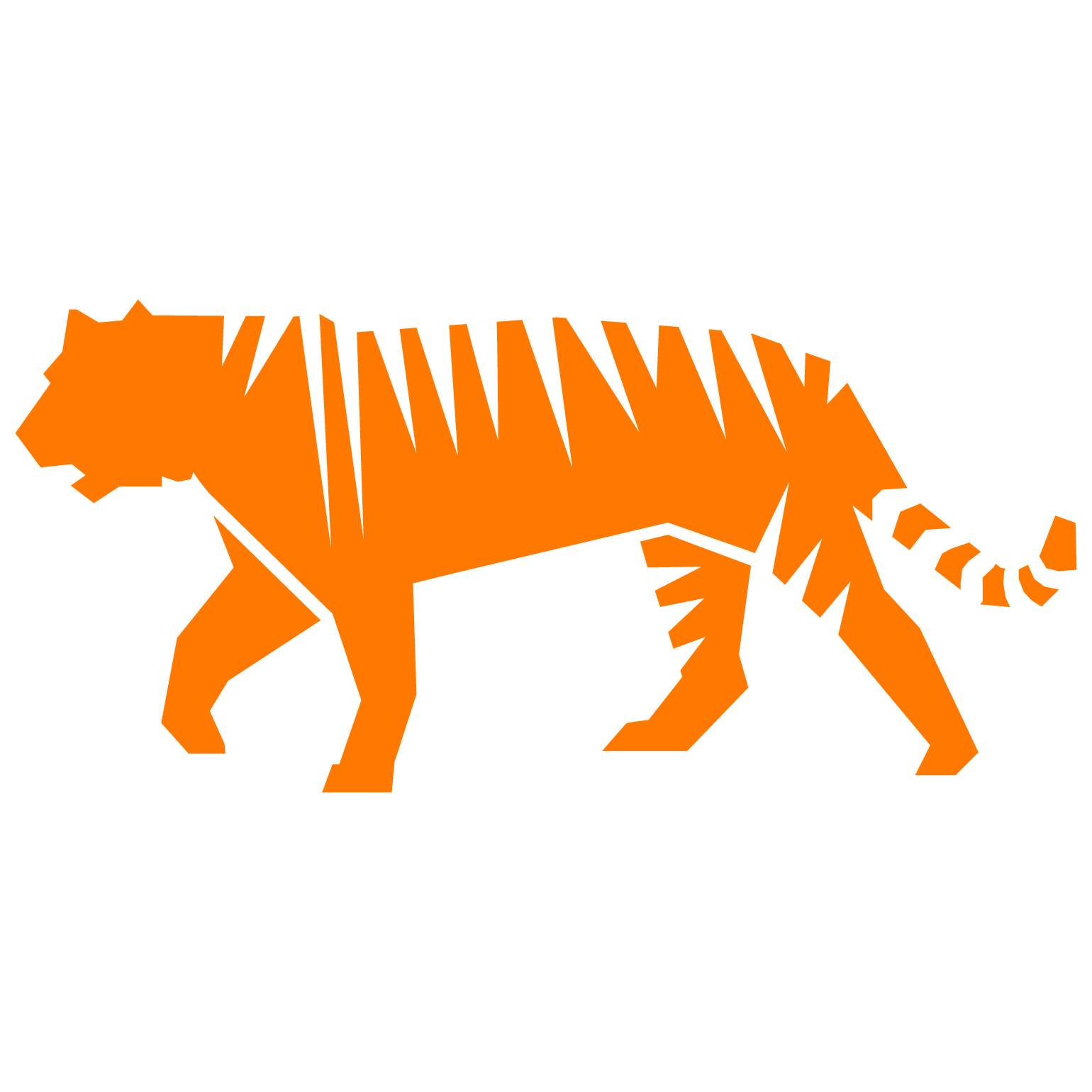 Icon of a tiger