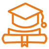 Commencement hover icon