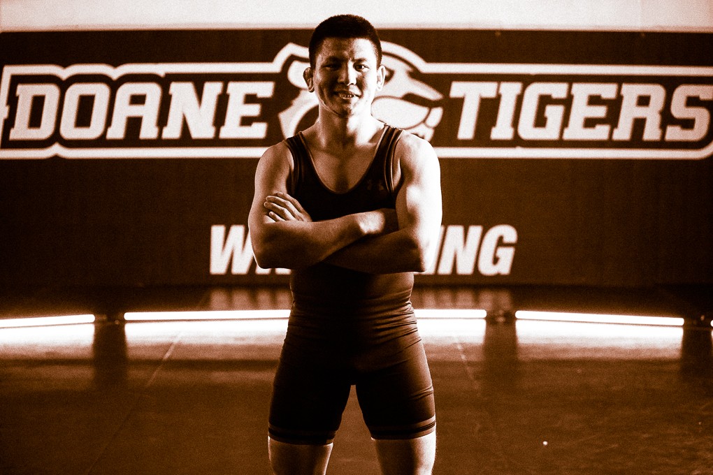 Senior Baagii Boldmaa is a two-time national champion, and just the second national champion in the history of Tiger wrestling.