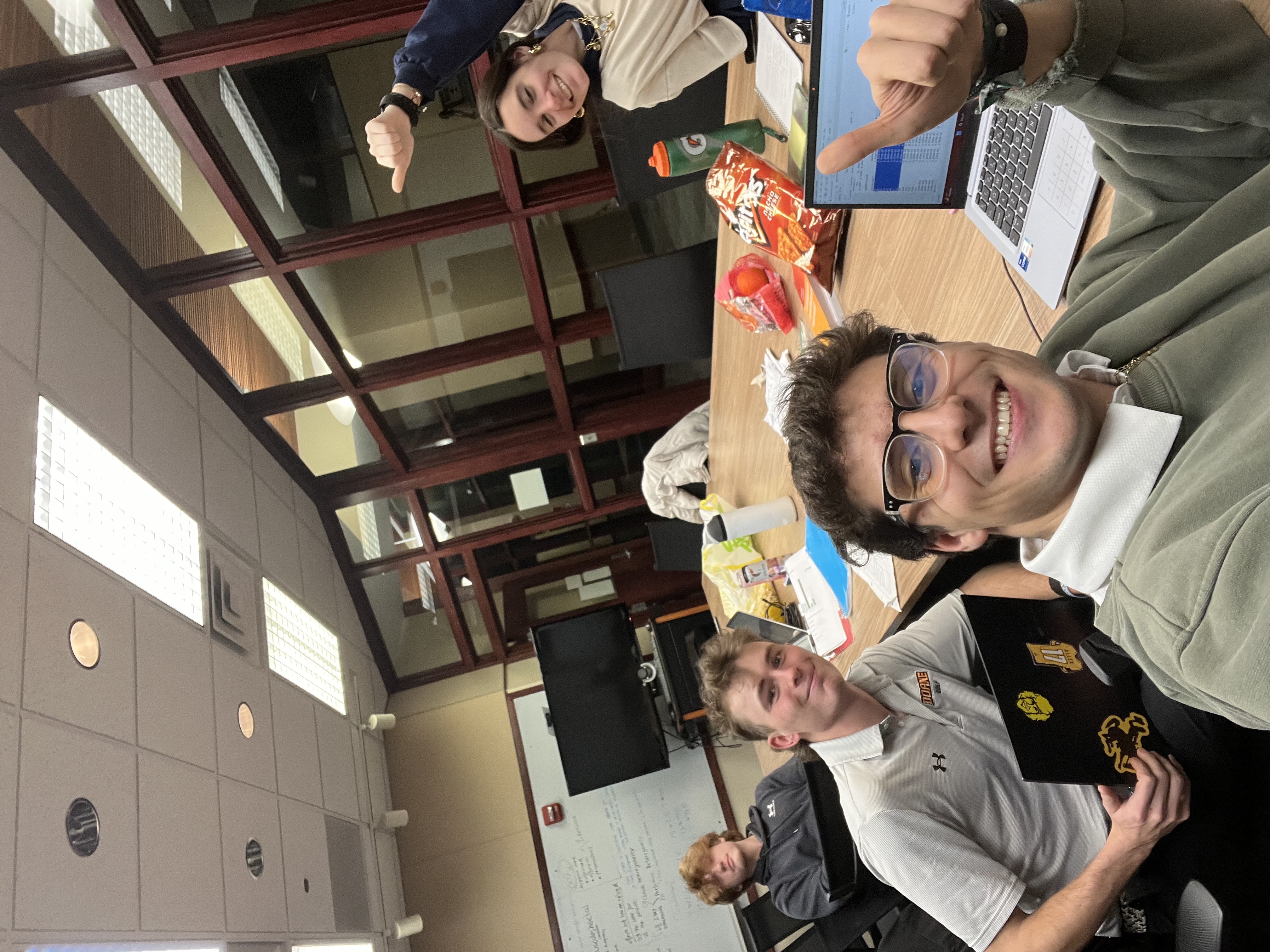 Math and data analytics students from Doane
