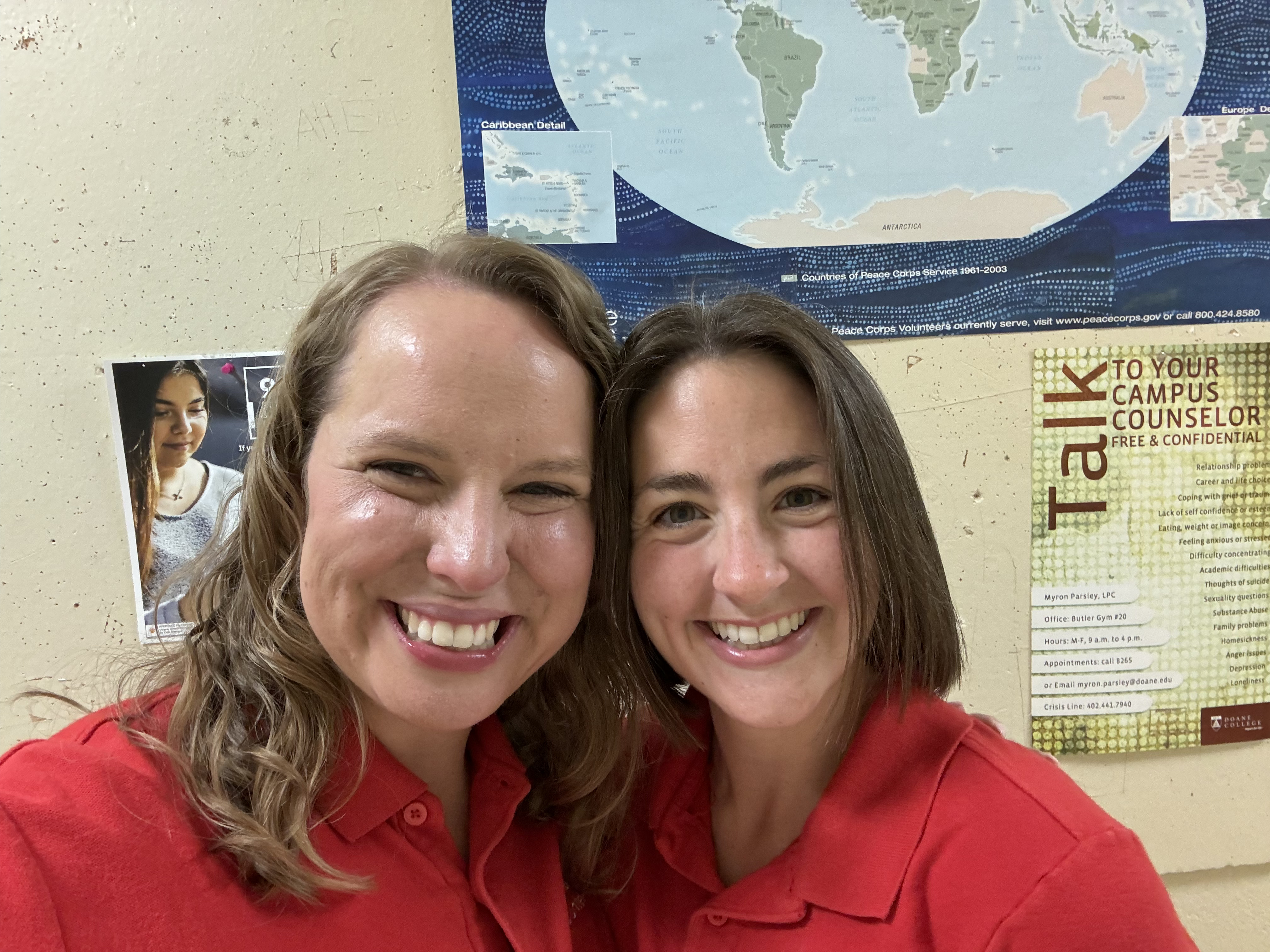 Andrea Johnson Wysocki ’10, Ph.D. and Hannah Bauer ’15