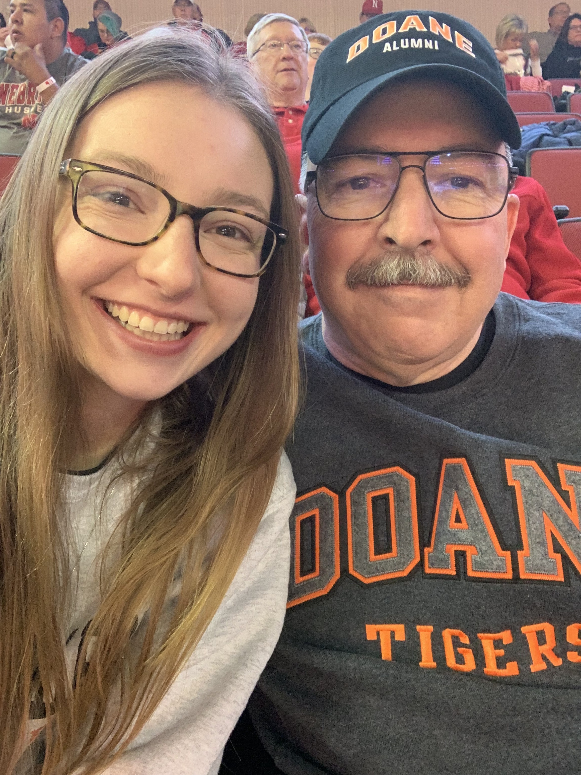 Jenn Nyffeler Lechner and her dad James Nyffeler