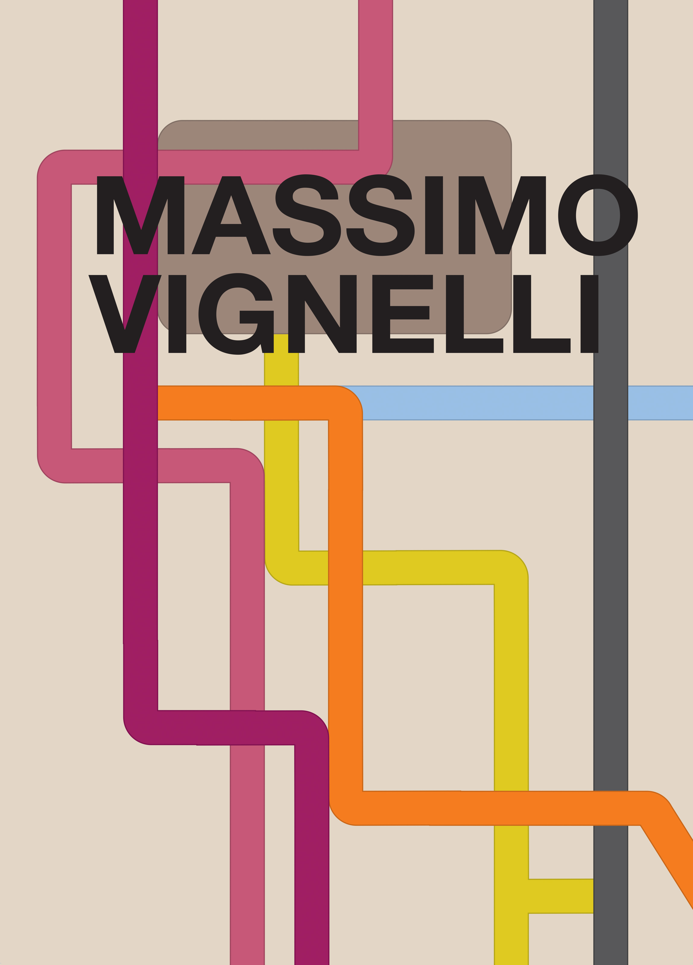 Poster designed by Kailyn Groski inspired by Massimo Vignelli's diagrams for the New York City subway system.