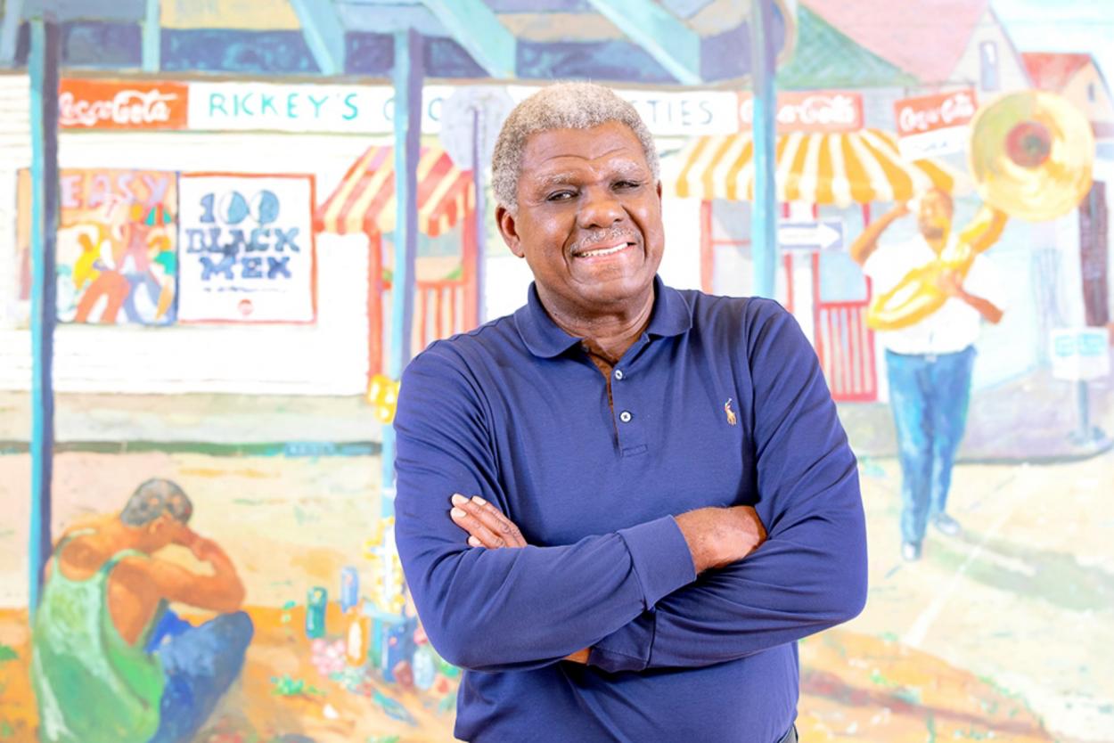 Artist Gilbert Fletcher will present for the seventh annual Polk Lectureship on April 5.