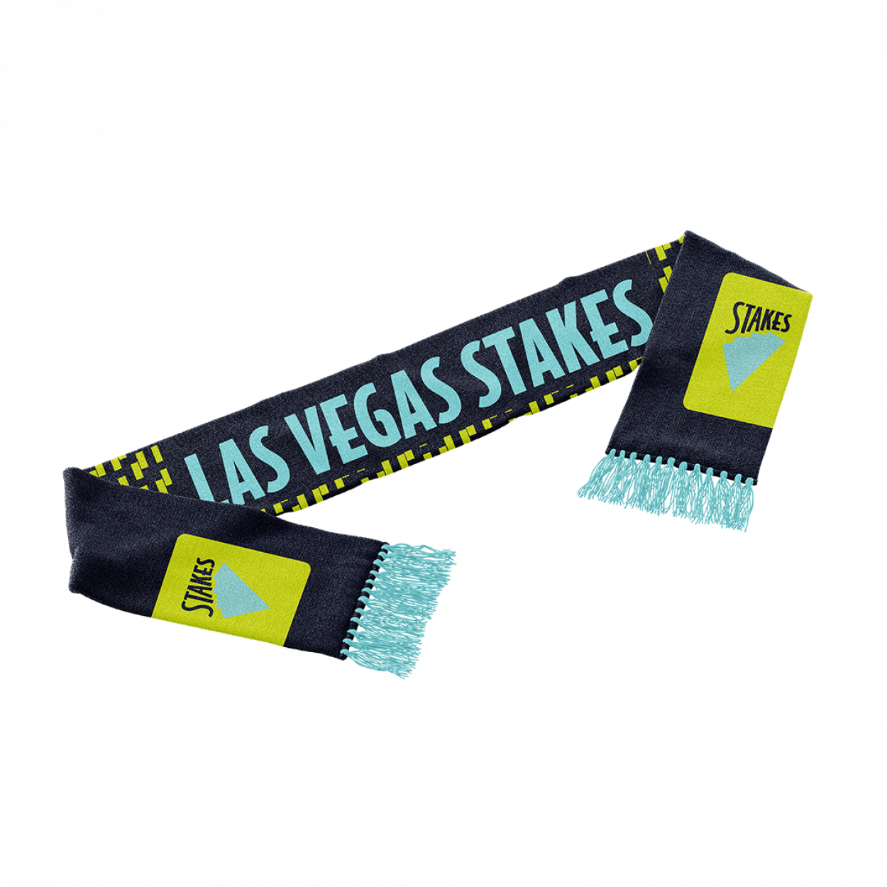 Las Vegas Stakes themed scarf.