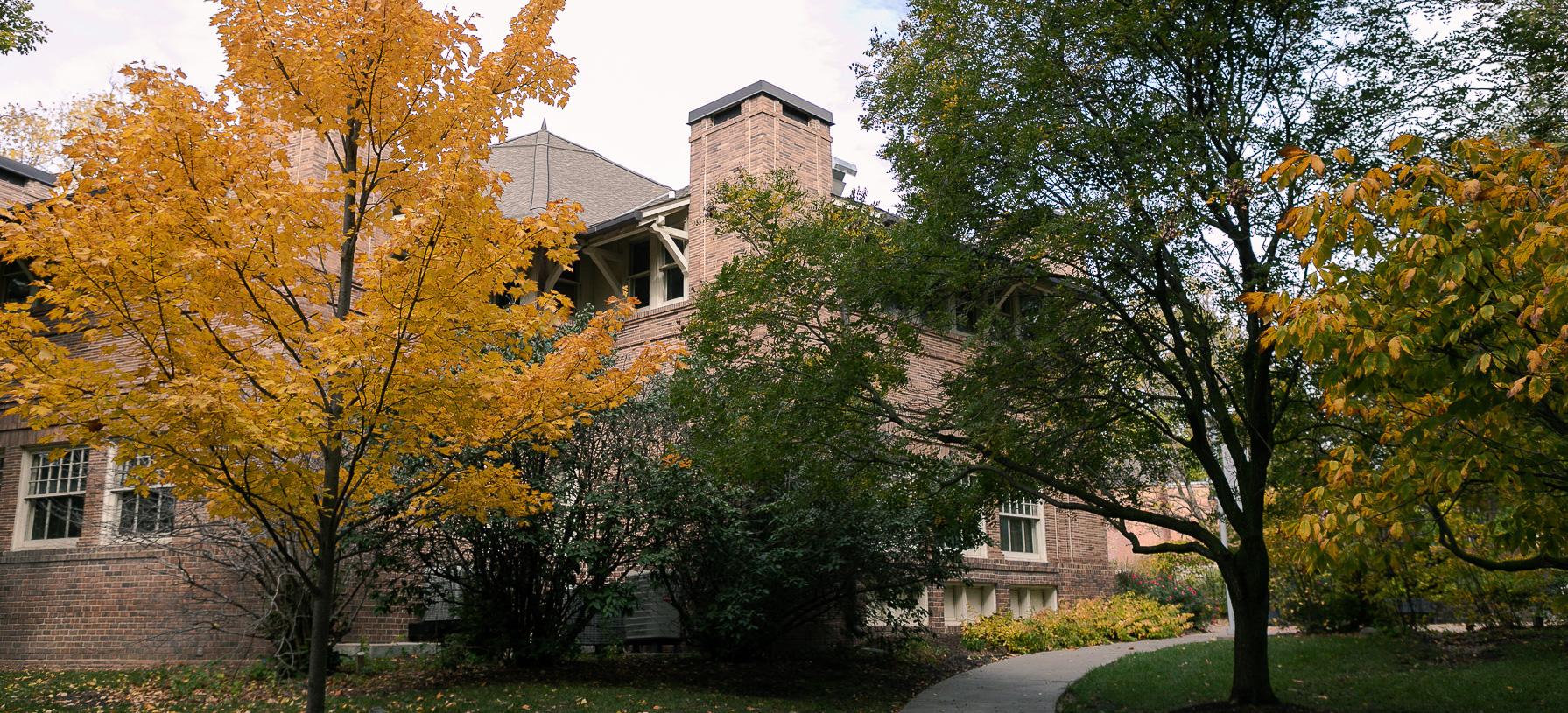 Building on Crete Campus in the Fall