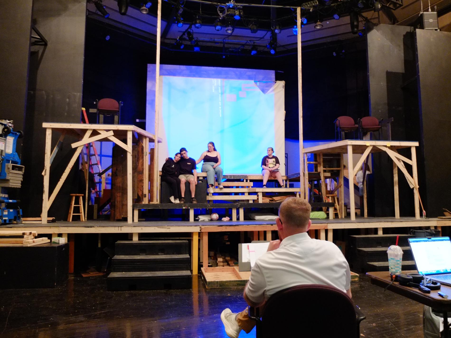 Blake Tobey directs a Doane Theatre play