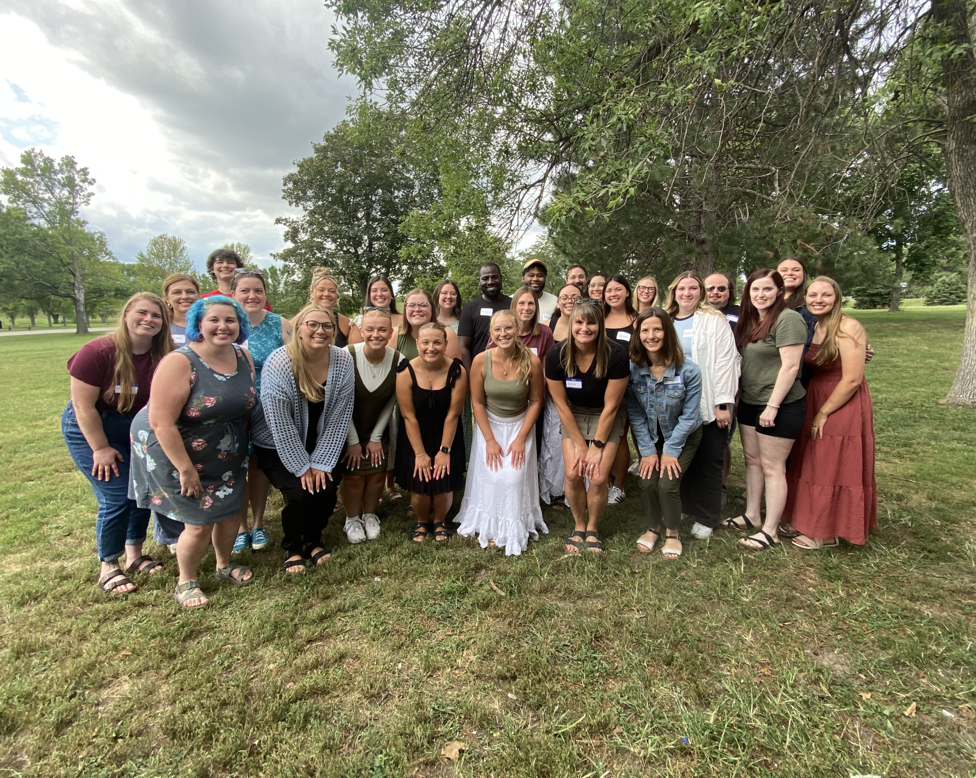 Master of Arts in Counseling students joined Chi Sigma Iota