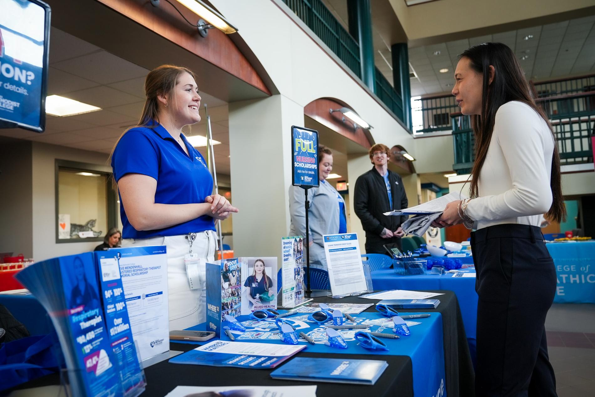 Health and Medical Professions Expo at Doane