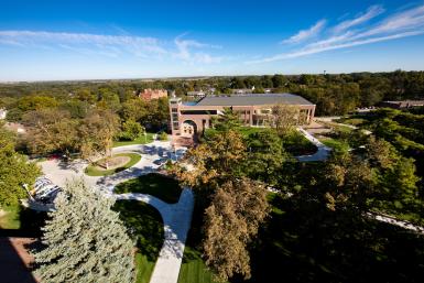 Doane Campus as viewed from above