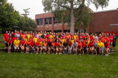 Launch Leadership staff on the Doane Crete campus